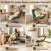 Yaheetech Bürostuhl mit breiter Sitzfläche aus Cordstoff, Produktbild-Vorschau 9