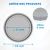 Dichtung kompatibel mit Miele 5254441 für Klarspülkammer in Produktbild-Vorschau 3