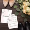 Hochzeitsbingo Karten mit je 16 Aufgaben - Lustiges Produktbild-Vorschau 5