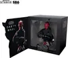 A Star Wars Darth Maul bust is displayed in its packaging, with the box open to reveal the product inside. Náhľad obrázku produktu