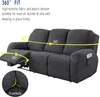 Relaxsofa Hussen, Bezug für Relaxsessel, 8-teiliges Stretch Produktbild-Vorschau 6