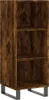 vidaXL Sideboard Räuchereiche 34,5x32,5x90 cm Holzwerkstoff Produktbild-Vorschau 2