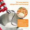 304 Edelstahl Knethaken für KitchenAid 4,5-5 QT,Rostfreier Produktbild-Vorschau 4