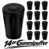 14 Nordic Walking Gummipuffer Pads Asphaltpads Trekking Produktbild-Vorschau 1