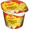 Maggi 5 minutes Terrine Spaghetti dans une sauce crémeuse Voir les images du produit 1