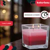 KOTARBAU® Candela profumata a 2 stoppini in vetro candela a Anteprima dell’immagine prodotto 4