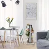 Relaxdays Kovový květinový regál, 4-patrový interiérový Náhled obrázku produktu 2