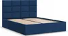 Polsterbett 140x200 cm mit Lattenrost, stabiles Doppelbett Produktbild-Vorschau 3