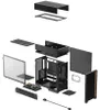 Case DeepCool CL6600, vetro temperato, RGB, nero, Anteprima dell’immagine prodotto 11