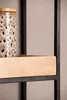 Półka ścienna 27x77x18 cm mango lite drewno / metal półka Podgląd zdjęcia produktu 4
