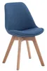 Besucherstuhl HLO-CP2 V2 Natura Stoff  blau Produktbild-Vorschau 3