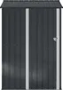 vidaXL Capannoni da giardino antracite 140,5 x 74 x 200 cm Anteprima dell’immagine prodotto 5