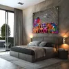 Wandbild Leinwandbild Street Art Kolosseum, Rom Kunstdruck Produktbild-Vorschau 2