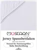 Müskaan Jersey Spannbettlaken 90x200cm - 100x200cm weiß bis Produktbild-Vorschau 1