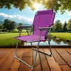 Linder Exclusiv Sedia pieghevole PO2600L Viola Anteprima dell’immagine prodotto 3