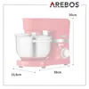 Arebos Küchenmaschine mit 2 Rührschüsseln, Rot, 220 - 240 Produktbild-Vorschau 11