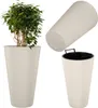 Vaso KADAX Ø 29,5 x H 49 cm, vaso da fiori moderno con vaso Anteprima dell’immagine prodotto 1