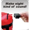 A hand is holding a small black device near a red boxing bag, with text above indicating a feature. Anteprima dell’immagine prodotto