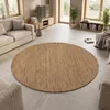 Teppium Tapis Rond Extérieur 200 cm Marron Uni Résistant UV Voir les images du produit 2