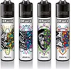 Clipper Feuerzeuge 4er Set: GEOMETRICAL ANIMALS #2 Produktbild-Vorschau 1