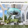 Deckenventilator mit Beleuchtung, IP65 Außen Käfig Produktbild-Vorschau 5