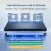 LincStation N1 6-Bay NAS, Intel N5105, 16 GB RAM, 4x M.2 Produktbild-Vorschau 2