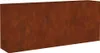zvýšená posteľ vidaXL 200x40x80 cm Corten Steel Náhľad obrázku produktu 1