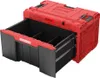 A red and black modular tool storage drawer unit. Produktbild-Vorschau