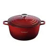 Kochtopf 7 L Ø 28 cm mit Deckel – Aluminiumtopf Antihaft Produktbild-Vorschau 3