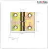 KOTARBAU® Nábytkové panty 20 x 25 mm 25 ks. Závěsy Náhled obrázku produktu 7