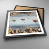 Gerahmtes Poster - Schwarzer Rahmen - Surrealismus Flug Produktbild-Vorschau 3