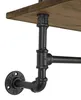 Regal Wandregal Industriestil 2 Ebenen Holz Rohr Produktbild-Vorschau 4