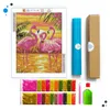 ARTULIO Diamond Painting Set - Rosa Flamingos im warmen Produktbild-Vorschau 2