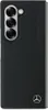 The back of a black smartphone case with a Mercedes-Benz logo. Anteprima dell’immagine prodotto