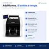SCANNUM® 1200-S compteuse de billets avec détection des Voir les images du produit 4