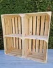 Holzkiste 67x37x28 cm mit Zwischenbrett 2er Set - Weinkiste Produktbild-Vorschau 2