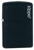 Feuerzeuge ZIPPO BLACK MATTE LOGO 60001203 Produktbild-Vorschau 3