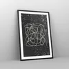 Gerahmtes Poster - Schwarzer Rahmen - Modern Linie Schwarz Produktbild-Vorschau 8
