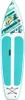 A top-down view of an inflatable stand-up paddleboard. Produktbild-Vorschau