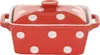 Isabelle Rose - Butterdose - Polka Dots, Punkte, rot Produktbild-Vorschau 1