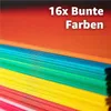 100x papier multicolore - 140 g/m² - Papier de bricolage & Voir les images du produit 5