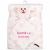 BotoBaby® Babydecke mit Namen + Schmusetuch Schäfchen – Produktbild-Vorschau 2