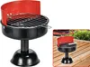 HI Aschenbecher 13x13x15cm im Grill-Design, Metall, bunt, Produktbild-Vorschau 1