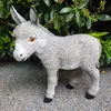 Gartenfigur Esel Figur grau 50 cm Produktbild-Vorschau 1