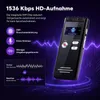64GB Diktiergerät Dual Mikrofon, Voice Recorder DSP Noise Produktbild-Vorschau 5