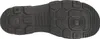 The sole of a black boot is shown from a top-down view against a white background. Produktbild-Vorschau