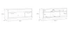 Fernsehschrank Joadakis Jdkt121-D89 Tv-Lowboard Schrank 2 Produktbild-Vorschau 3