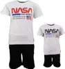 NASA Kinder Jungen Schlafanzug Pyjama – Weiß / 134/140 Produktbild-Vorschau 2