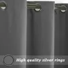 4 kusy venkovní záclony V 213 x Š 254 cm Blackout Curtain Náhled obrázku produktu 7
