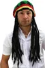 WIG ME UP Strickmütze mit Dreadlocks Rasta Produktbild-Vorschau 2